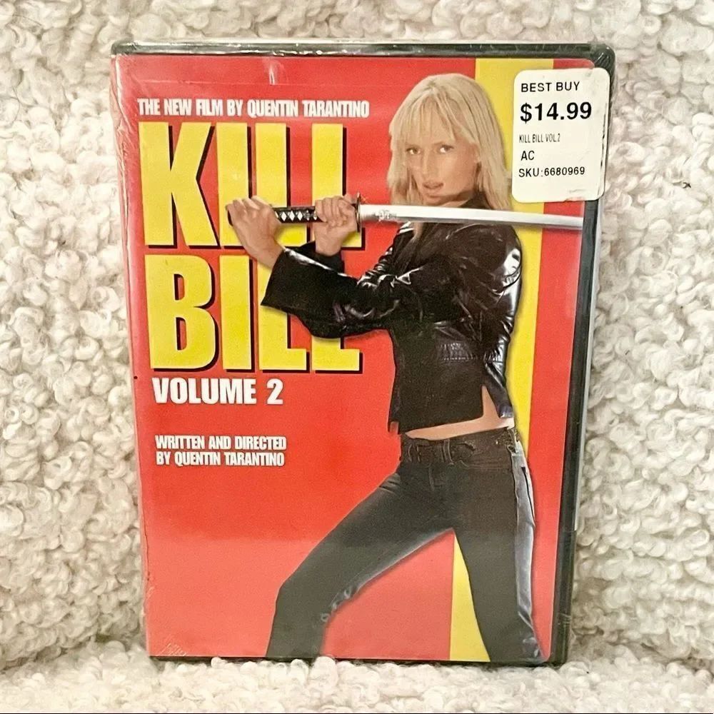 Quentin Tarantino Kill Bill Volume 2 DVD Movie (NWT)